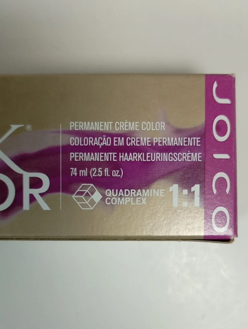 Medium Beige Brown Joico Vero KPak Permanent Creme Hair Color 5B